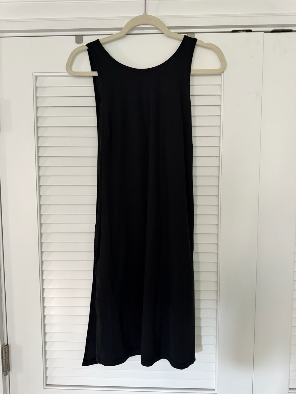 lululemon Black Sleeveless Tank Dress